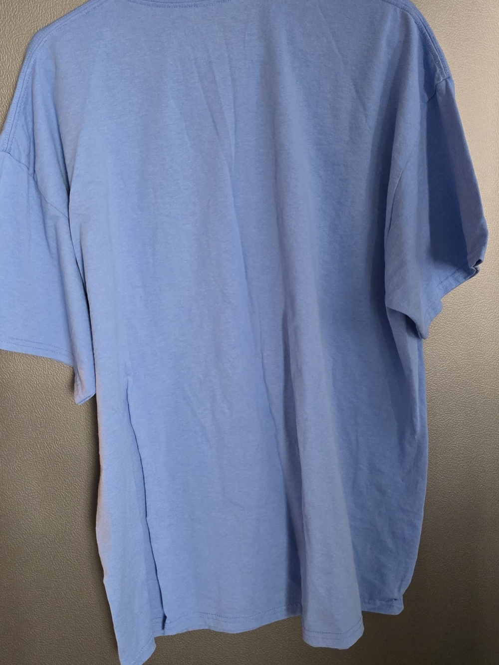Gildan Light Blue Men's Short Sleeve Crewneck Tee